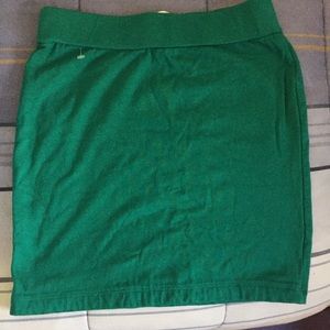 NWOT-Forever 21 Green Mini Skirt